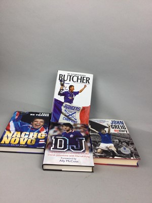 Lot 519 - RANGERS F.C. INTEREST - FOUR SIGNED AUTOBIOGRAPHIES/BIOGRAPHIES