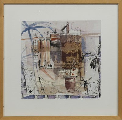 Lot 512 - OUTREMER, A MIXED MEDIA BY CECILE COLOMBO