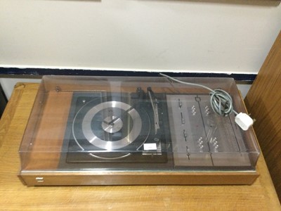 Lot 535 - A RETRO DECCA MUSIC CENTRE CASED IN TEAK