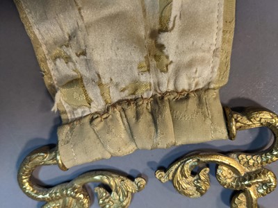 Lot 155 - A VICTORIAN SILK EMBROIDERY, ALONG WITH THREE OTHERS