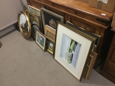 Lot 414 - A LOT OF PICTURES AND PRINTS