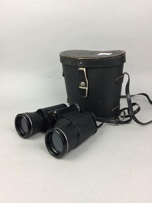 Lot 537 - A LOT OF THREE PAIRS OF BINOCULARS