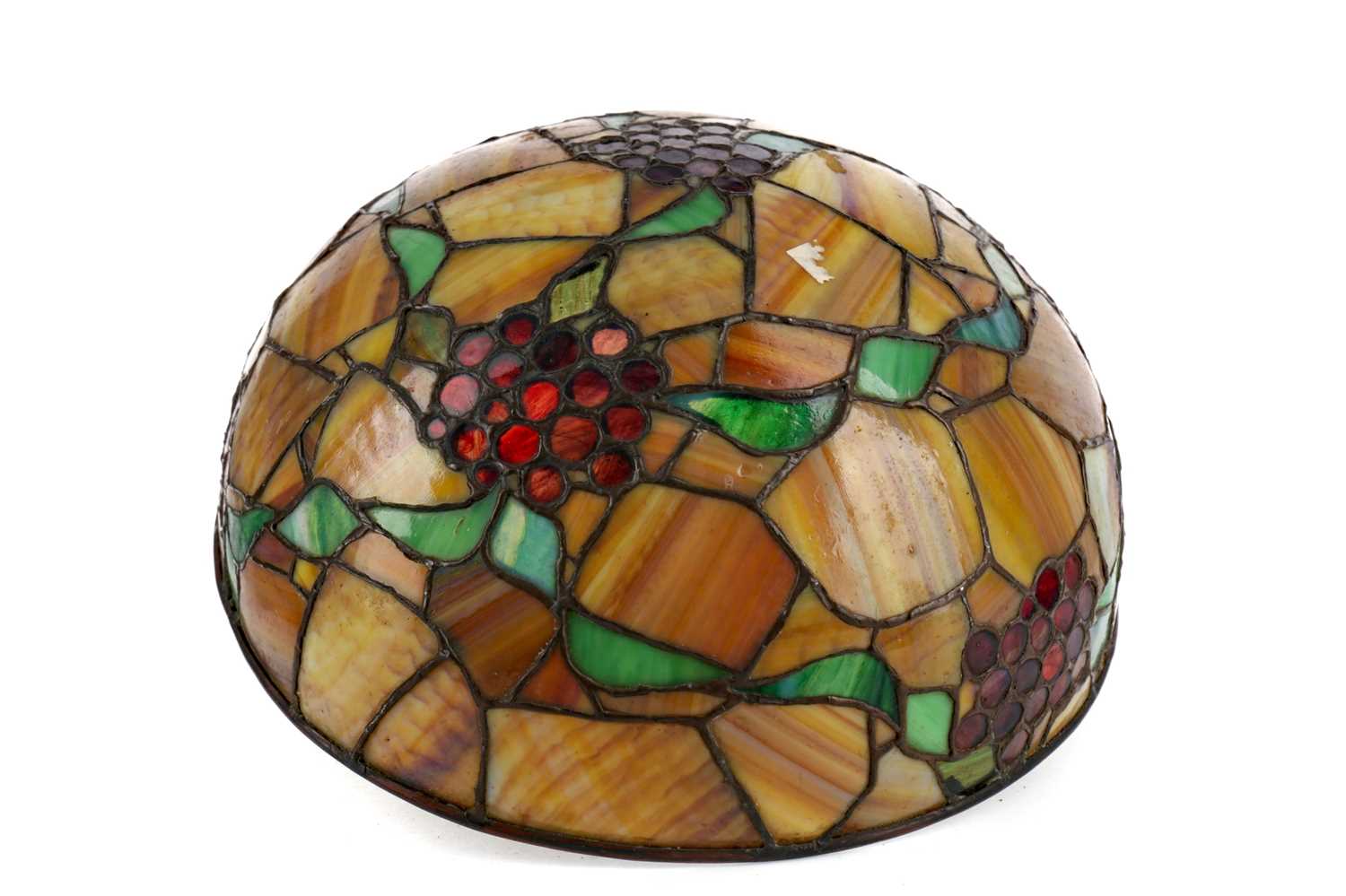 Lot 1705 A Leaded Glass Lamp Shade Lot 1705 A Leaded Glass Lamp Shade