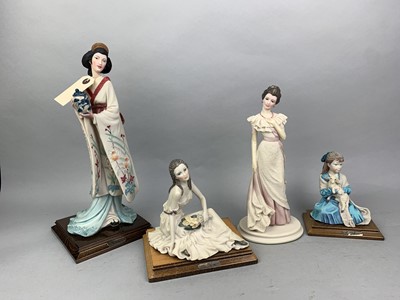 Lot 605 - A LOT OF EIGHT AURO BELCARI FIGURES