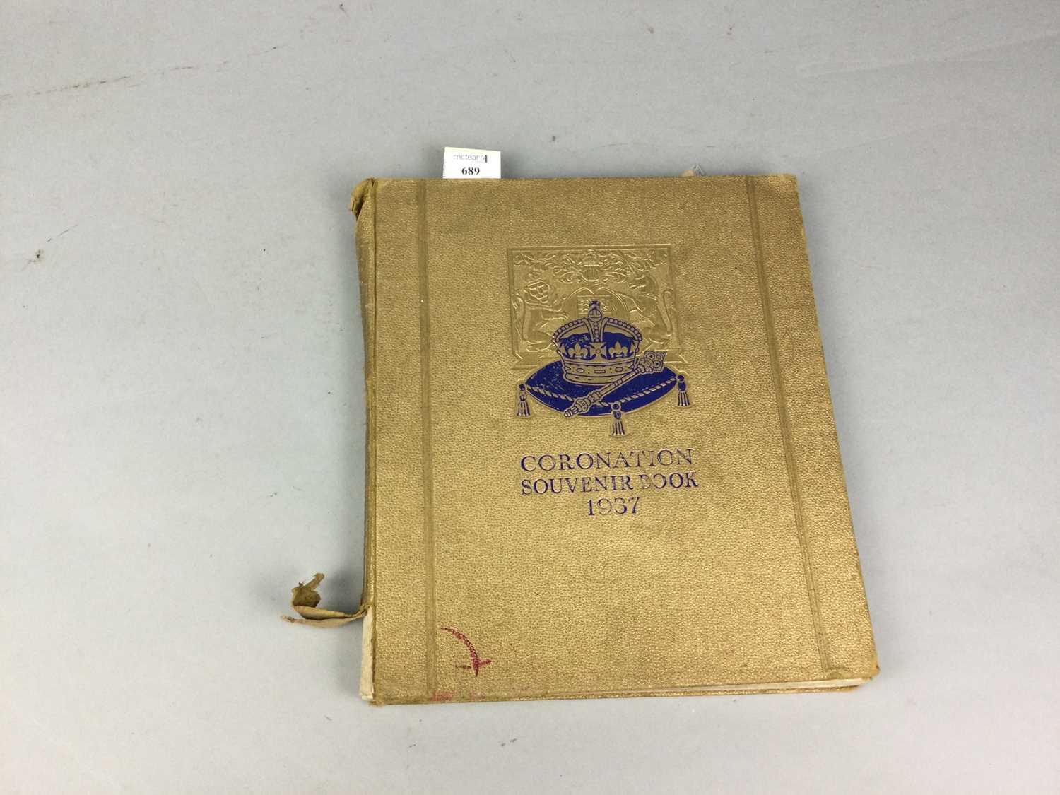 Lot 255 A CORONATION SOUVENIR BOOK 1937