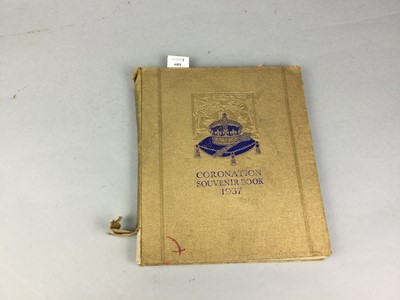 Lot 255 - A CORONATION SOUVENIR BOOK 1937