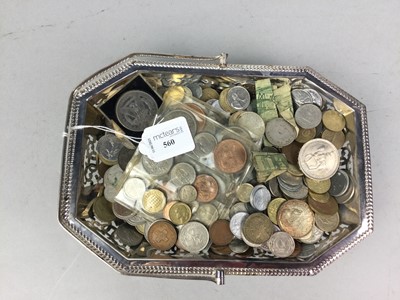 Lot 560 - A COLLECTION OF BRITISH AND FOREIGN COINS