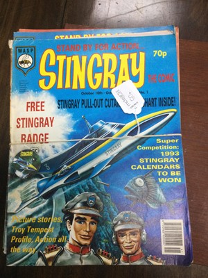 Lot 50A - A COLLECTION OF EIGHTEEN GERRY ANDERSON 'STINGRAY COMICS
