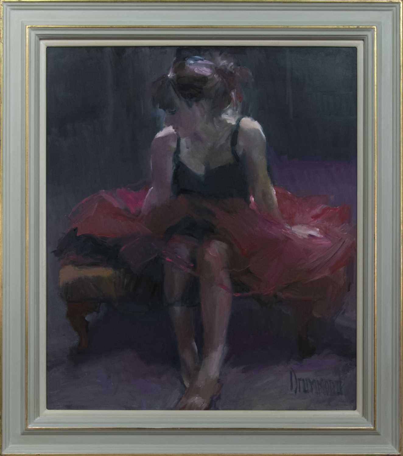 Lot 581 - AFTER THE DANCE, AN OIL BY MARION DRUMMOND