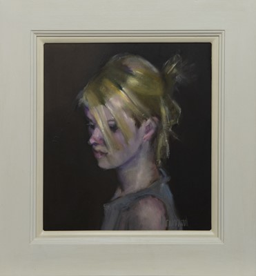 Lot 576 - CLAIRE, AN OIL BY MARION DRUMMOND