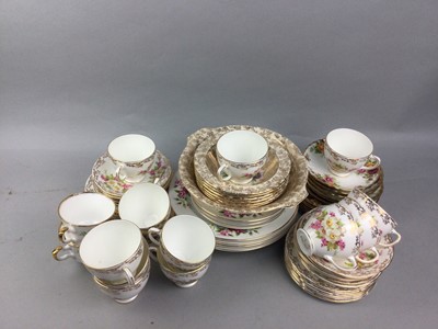 Lot 712 - A ROYAL STAFFORD BOUQUET PART TEA SERVICE AND OTHER CHINA