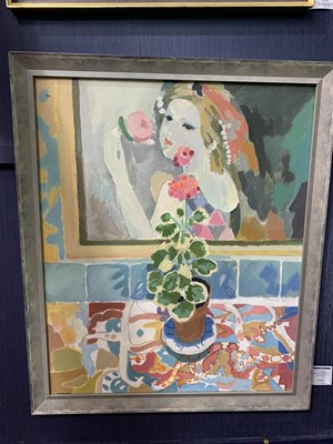 Lot 1073 - MERCY MARIE, HOMMAGE TO MARIE LAURENCIN’S ‘GIRL WITH A ROSE’