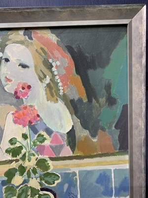 Lot 1073 - MERCY MARIE, HOMMAGE TO MARIE LAURENCIN’S ‘GIRL WITH A ROSE’