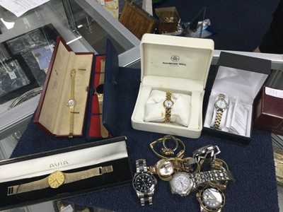Lot 751 - A COLLECTION OF COSTUME WATCHES