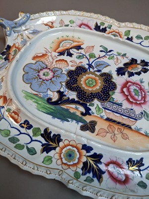 Lot 144 - COLLECTION OF VICTORIAN STONEWARE DINNERWARE