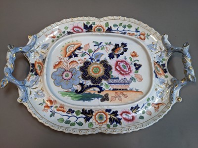 Lot 144 - COLLECTION OF VICTORIAN STONEWARE DINNERWARE