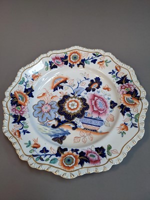 Lot 144 - COLLECTION OF VICTORIAN STONEWARE DINNERWARE