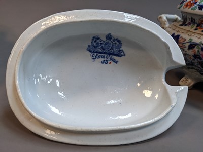 Lot 144 - COLLECTION OF VICTORIAN STONEWARE DINNERWARE