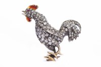 Lot 28 - EARLY TWENTIETH CENTURY DIAMOND AND ENAMEL SET...