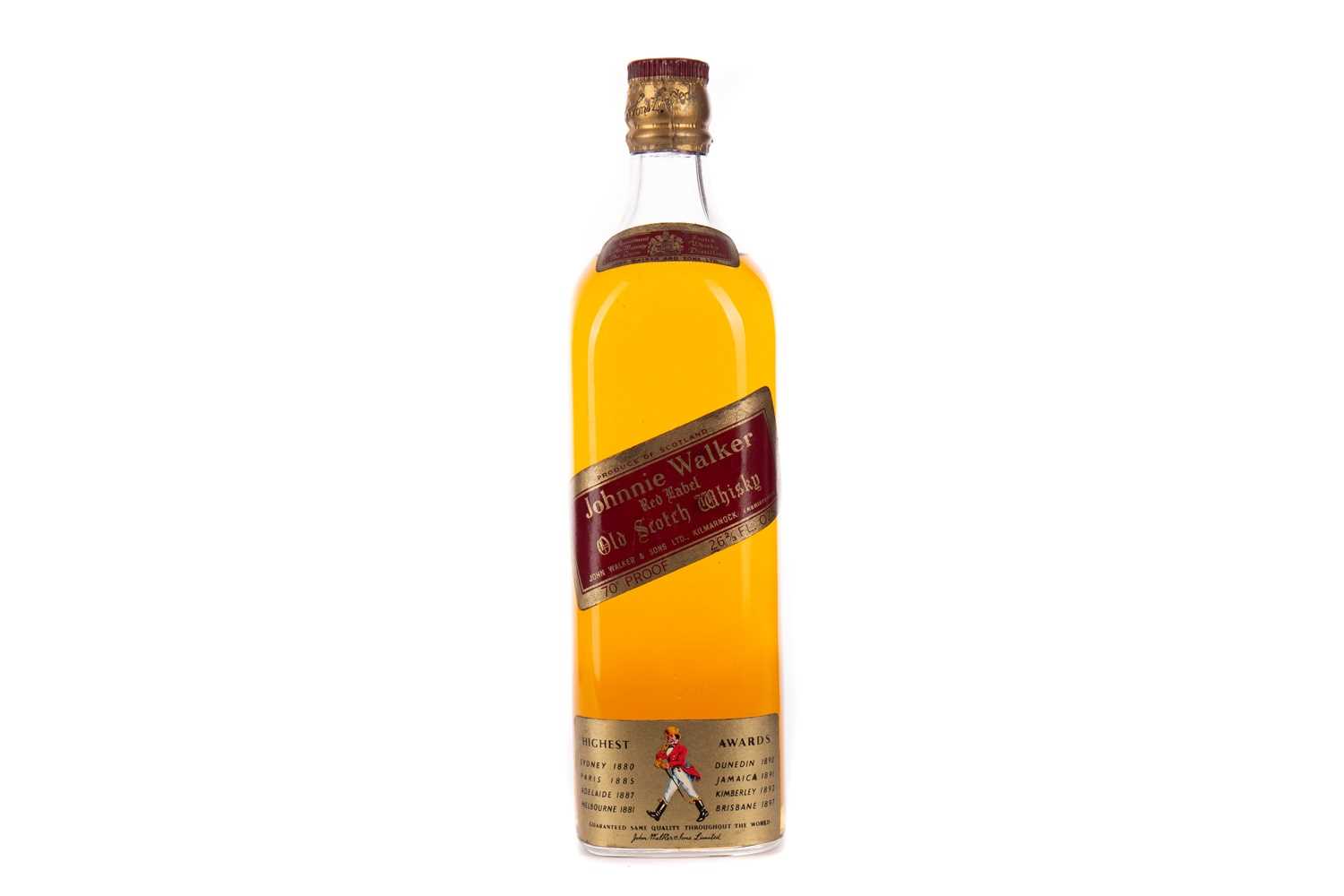 Lot 70 - JOHNNIE WALKER RED LABEL 26 2/3 FL.OZ