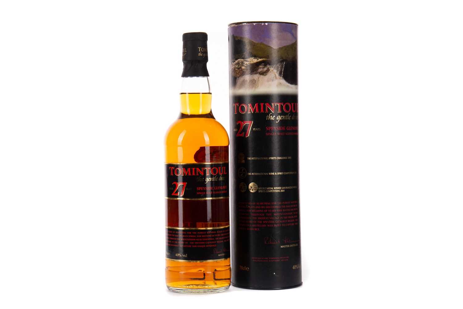 Lot 72 - TOMINTOUL AGED 27 YEARS