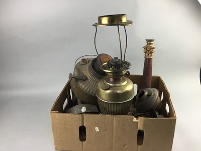Lot 36 - A COLLECTION OF OIL LAMP RESERVOIRS