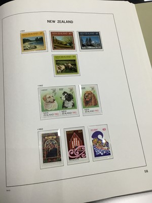 Lot 46 - A LOT OF FIVE FOLDERS OF AUSTRALIAN STAMPS ALONG WITH THREE FOLDERS OF NZ