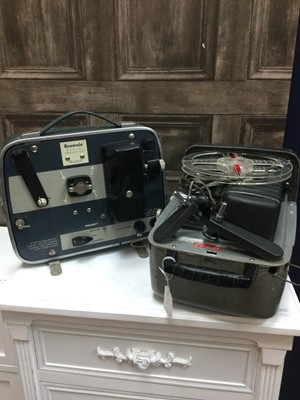 Lot 603A - A KODAK PROJECTOR, ALONG WITH A MOVIEMASTER AND FILM CAMERA