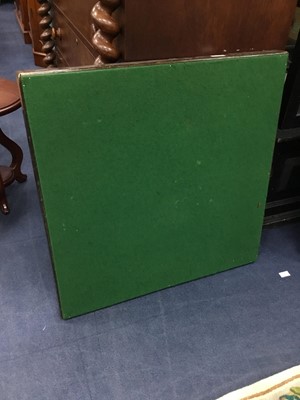 Lot 149 - A LOT OF TWO CARD TABLES