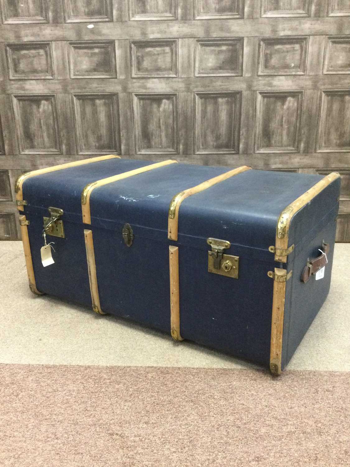 Lot 132 - A CABIN TRUNK