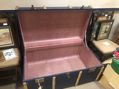 Lot 132 - A CABIN TRUNK