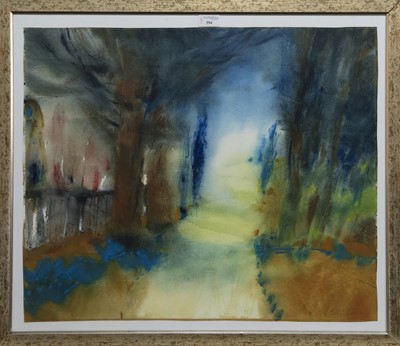 Lot 605 - AN UNTITLED WATERCOLOUR BY CAROLINE BAILEY