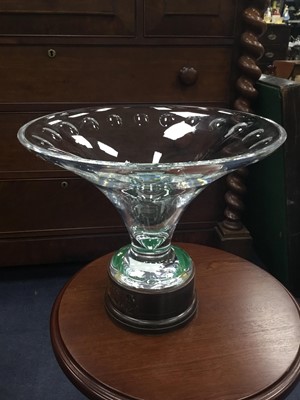 Lot 186 - A WATERFORD CRYSTAL (JOHN ROCHA) CENTREPIECE