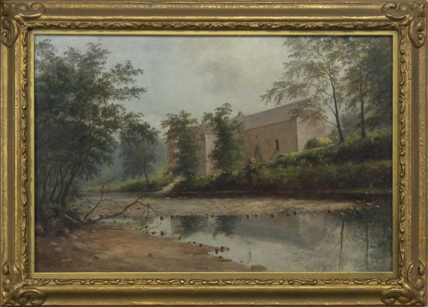 Lot 78 - AN UNTITLED OIL BY GEORGE SWEET