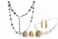 Lot 76 - GROUP OF VICTORIAN AND OTHER JEWELLERY...