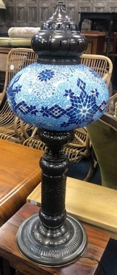 Lot 282 - A MIDDLE EASTERN STYLE TABLE LAMP