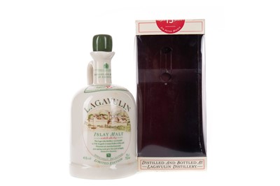 Lot 154 - LAGAVULIN WHITE HORSE DECANTER AGED 15 YEARS