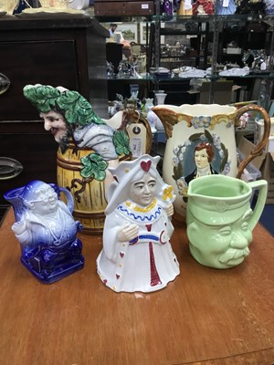 Lot 298 - A LOT OF VARIOUS CHARACTER AND OTHER JUGS