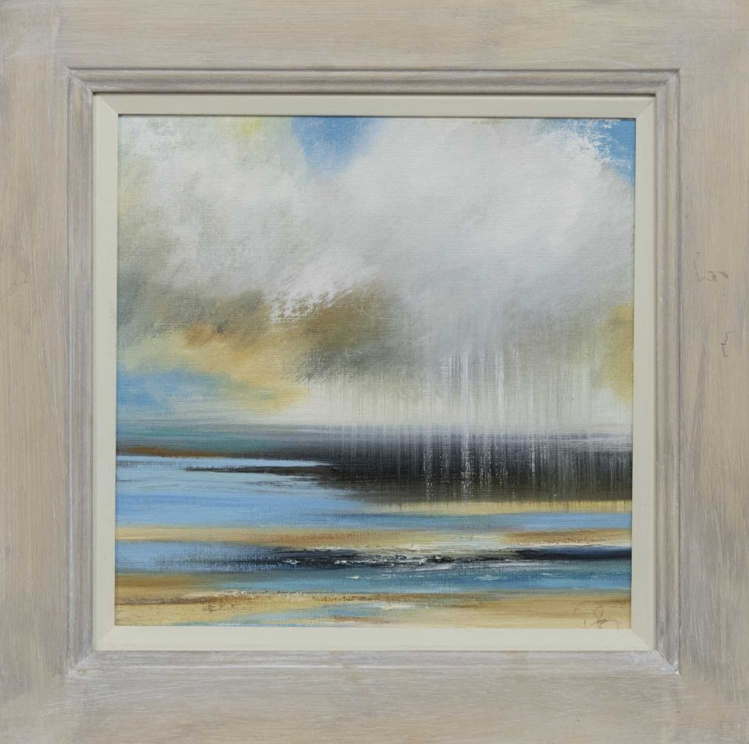 Lot 600 - TIDE INCOMING, AN OIL BY ROSANNE BARR