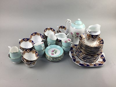 Lot 393 - A ROSYLN COFFEE SERVICE AND A PART TEA SERVICE