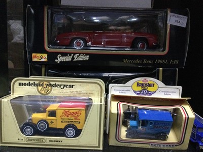 Lot 394 - A LOT OF MODEL VEHICLES