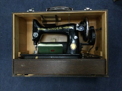 Lot 360 - A SINGER SEWING MACHINE