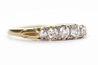 Lot 102 - EARLY TWENTIETH CENTURY DIAMOND FIVE STONE...