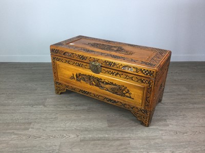 Lot 630 - A 20TH CENTURY CHINESE BLANKET CHEST