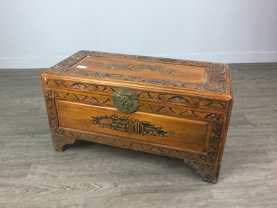 Lot 631 - A 20TH CENTURY CHINESE BLANKET CHEST