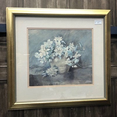 Lot 472 - STILL LIFE, MAY M BROWN