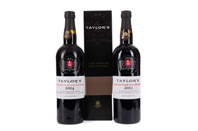 Lot 162 - TAYLOR'S 2013 AND 2014 LATE BOTTLED VINTAGE