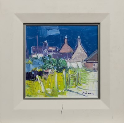 Lot 511 - WASH DAY, IONA, AN OIL BY JOLOMO