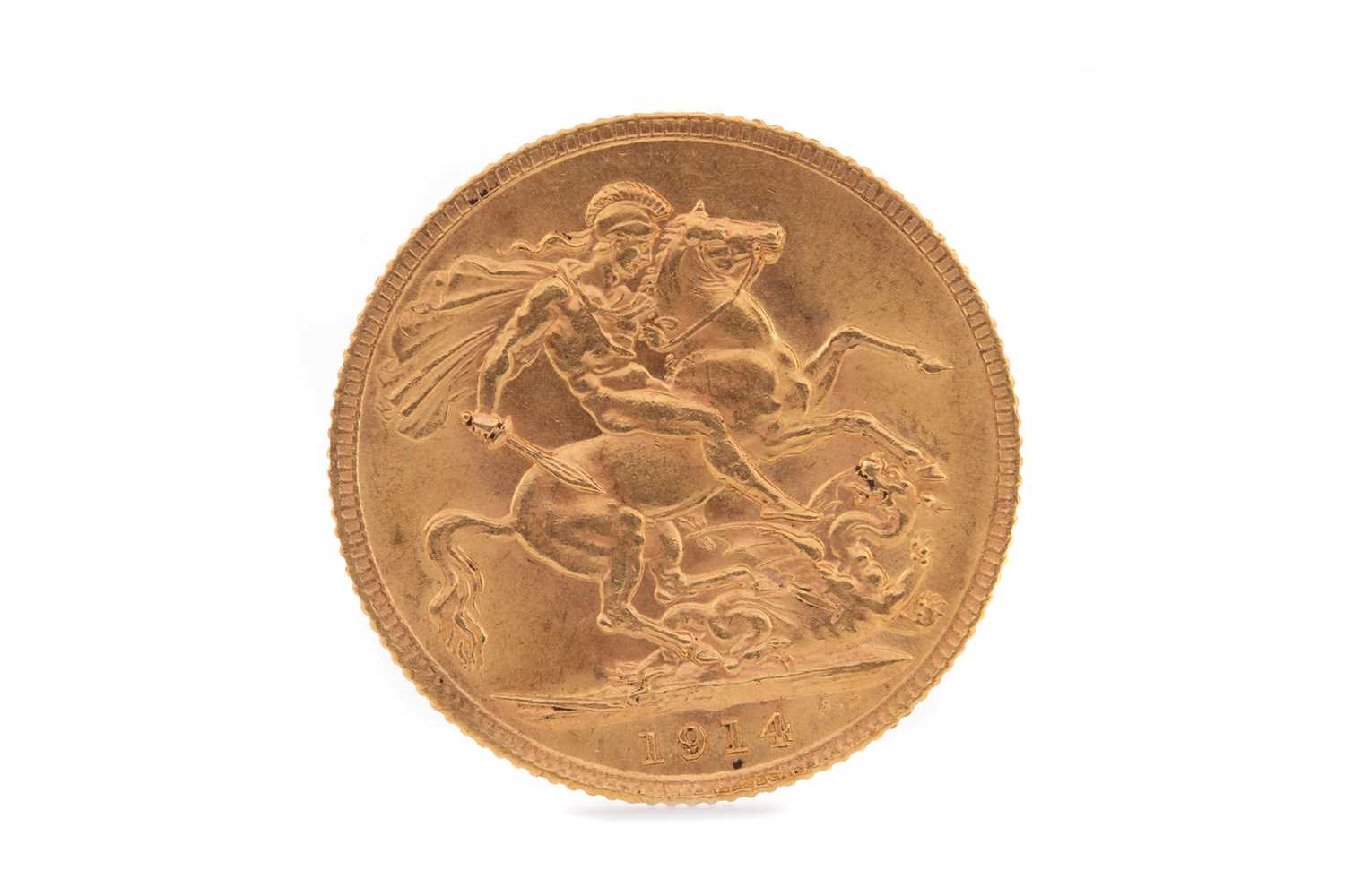 Lot 26 - A GEORGE V GOLD SOVEREIGN DATED 1914
