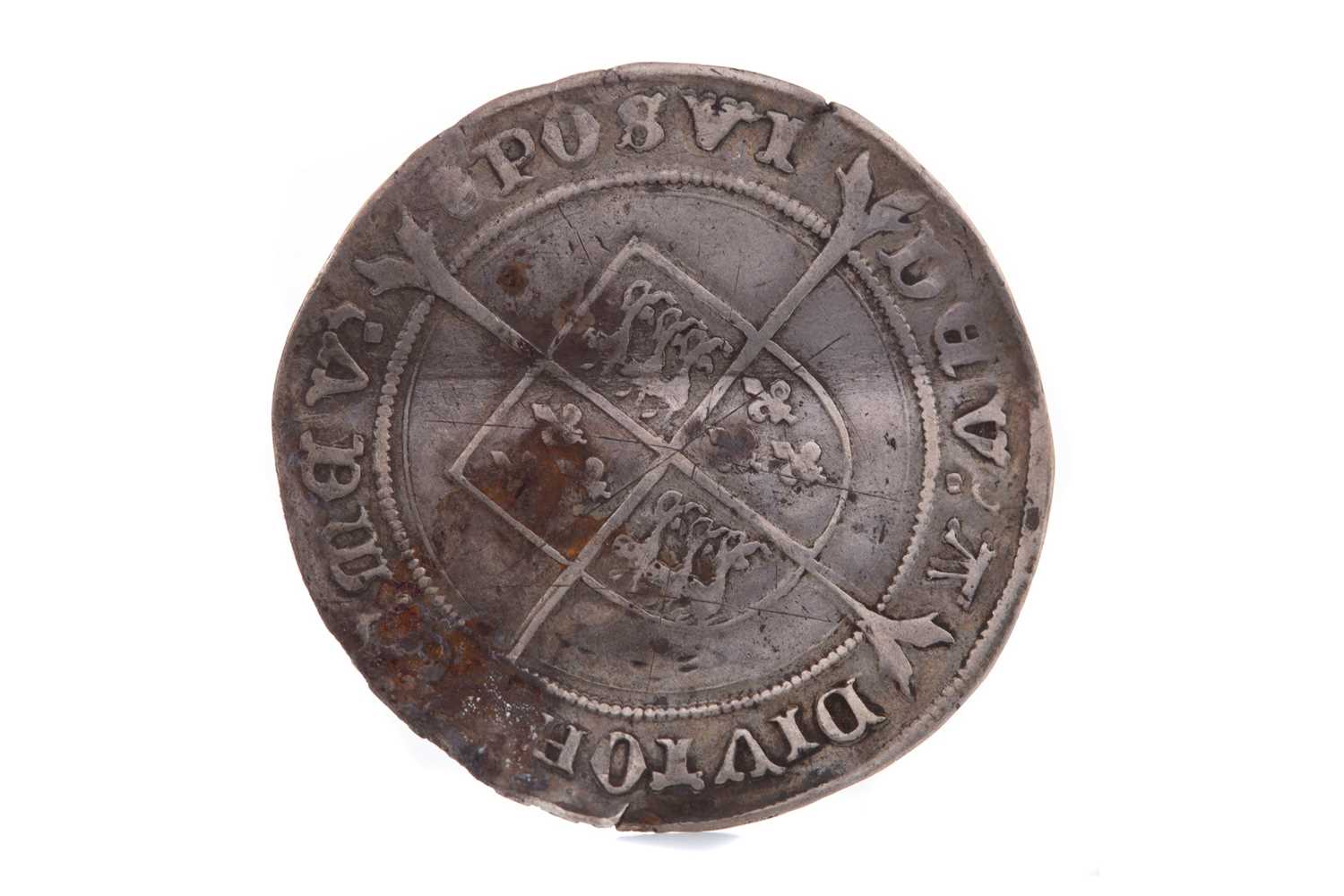 Lot 28 - AN EDWARD VI (1547 - 1553) SILVER SHILLING